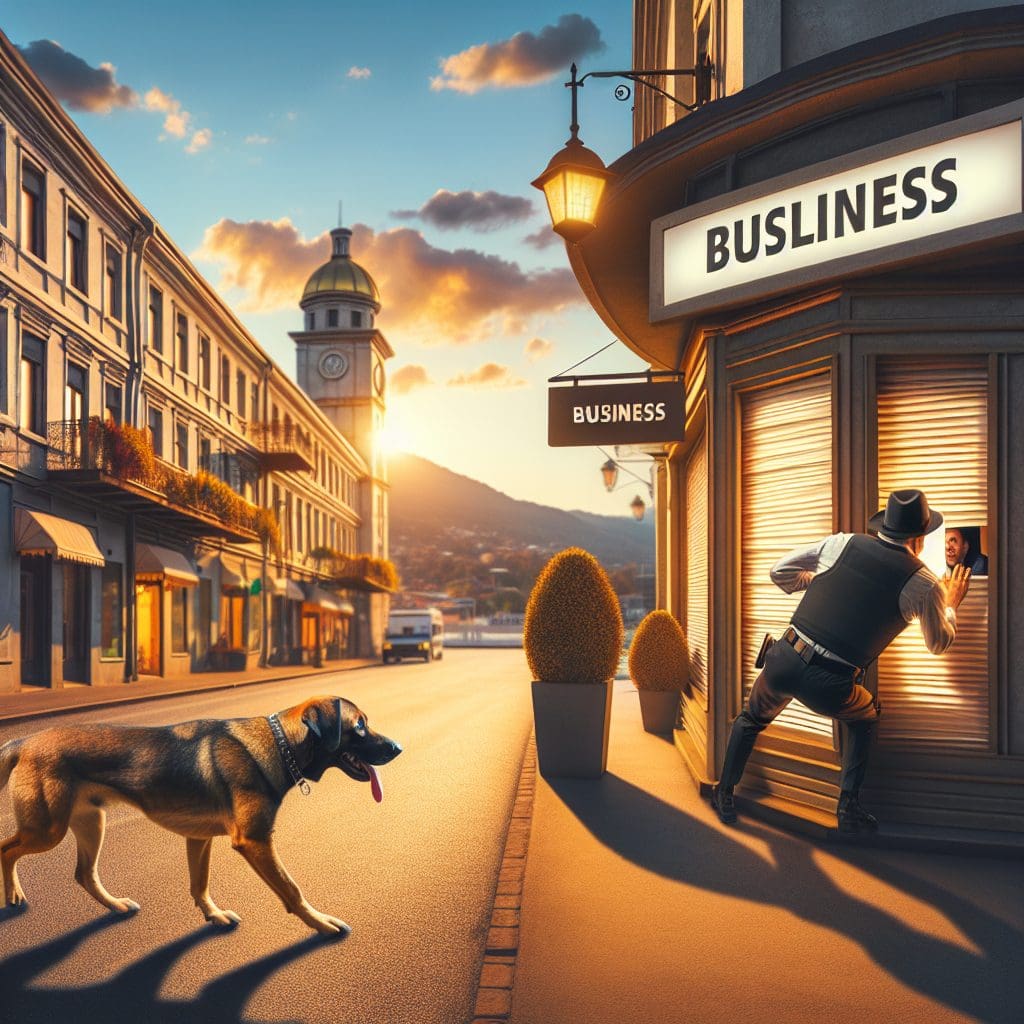 Georgia police dog finds burglary suspect hiding in business air vent