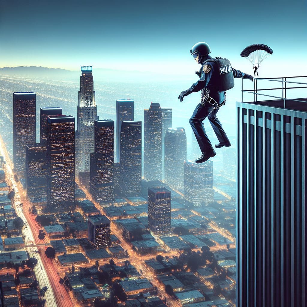 Los Angeles cop accused of insurance fraud after allegedly skydiving on disability