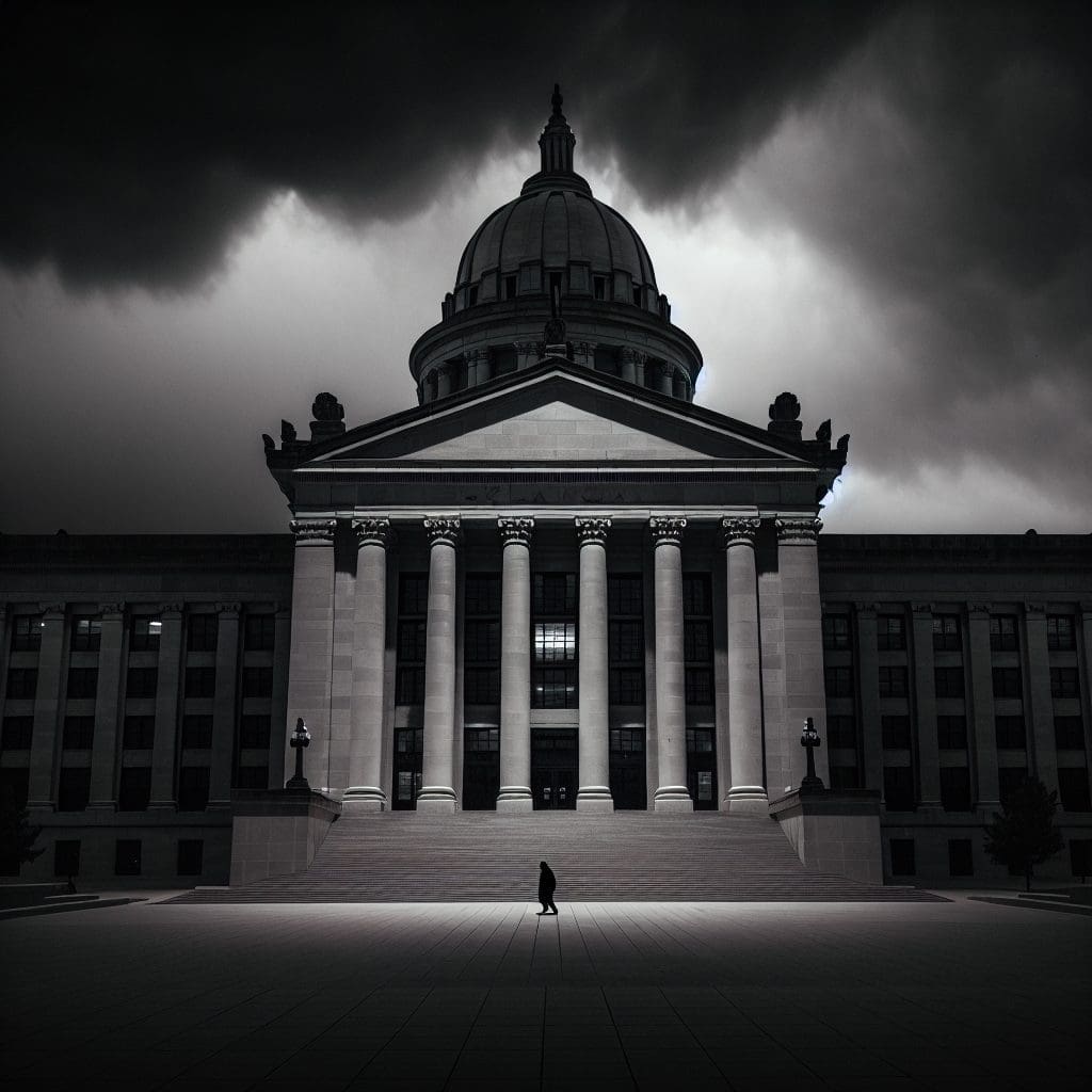 Sex offender accused of vandalizing Oklahoma Capitol with anti-ICE threats