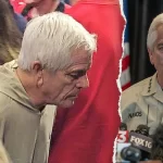 Sheriff Chris Nanos spotted at basketball game during Nancy Guthrie search