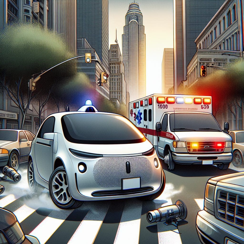 Waymo autonomous vehicle obstructs ambulance amid Austin mass shooting incident