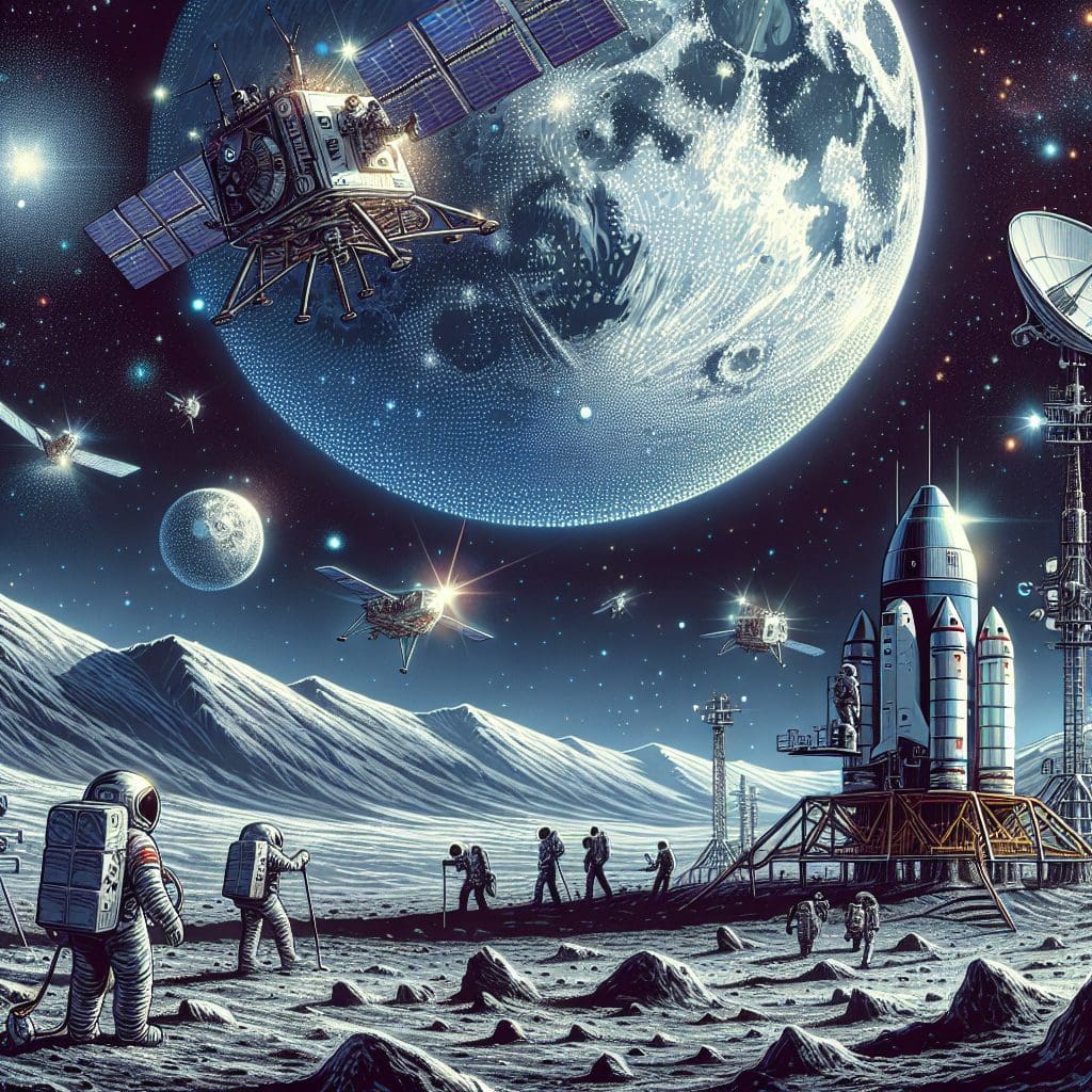 NASA updates its lunar exploration strategy.