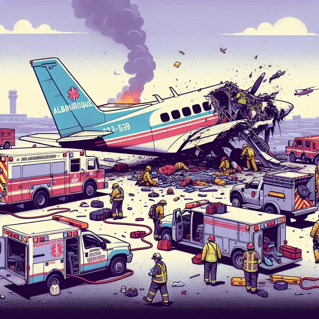 Small Aircraft Accident in Albuquerque Claims One Life and Leaves Another in Critical Condition