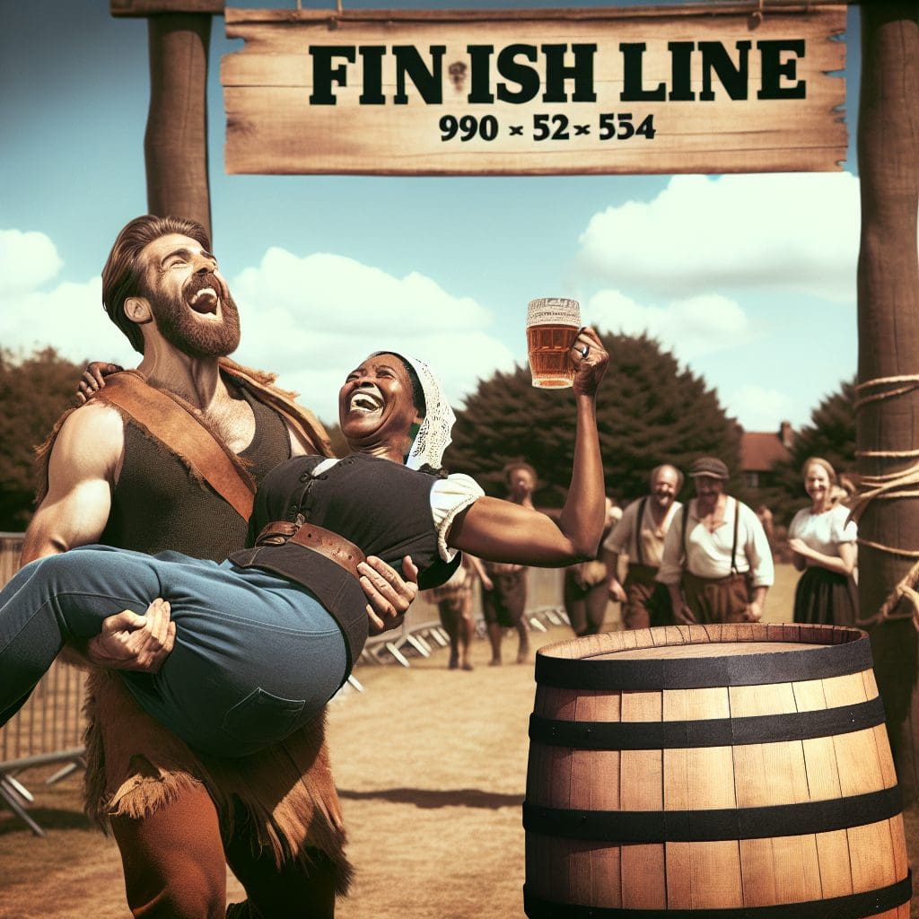 What are the Rewards for Winning the U.K. Wife Carrying Race? Pride and a Barrel of Ale