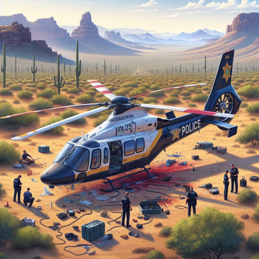 NTSB Excludes Gunfire as Cause of Arizona Police Helicopter Crash