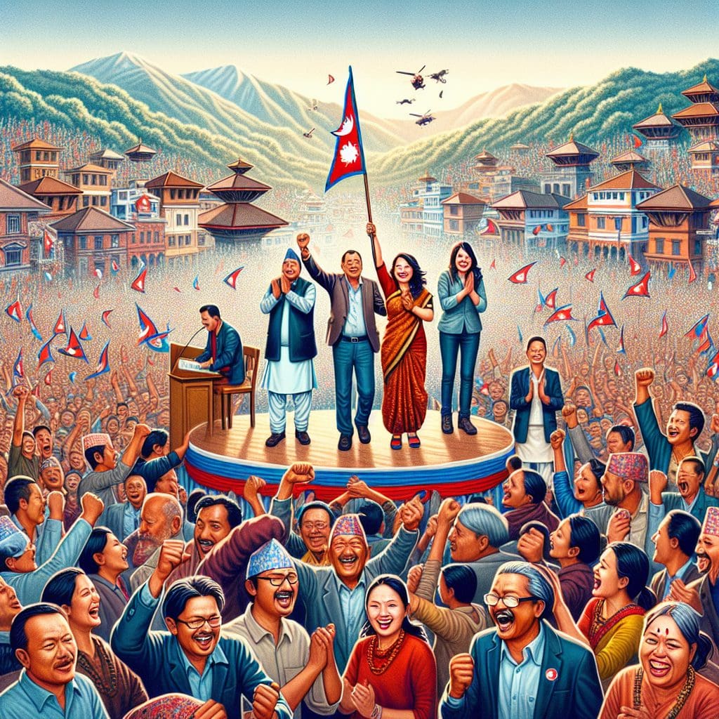 Ex-Rapper’s Political Party Achieves Landslide Victory in Nepal Election