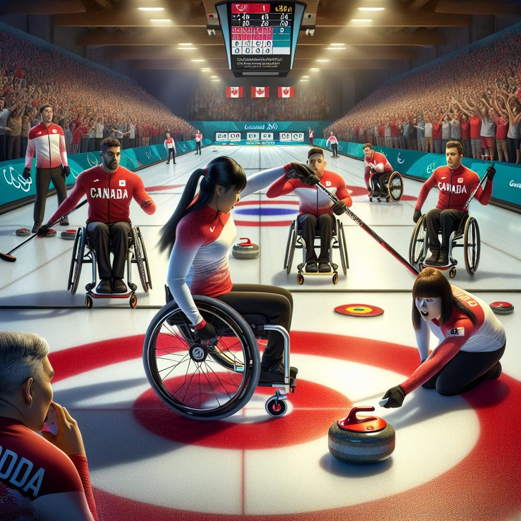 Canada’s wheelchair curling team achieves flawless Paralympic performance, securing first gold medal since 2014.