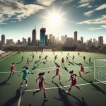 Iranian female soccer players who received asylum in Australia are seen practicing in Brisbane.
