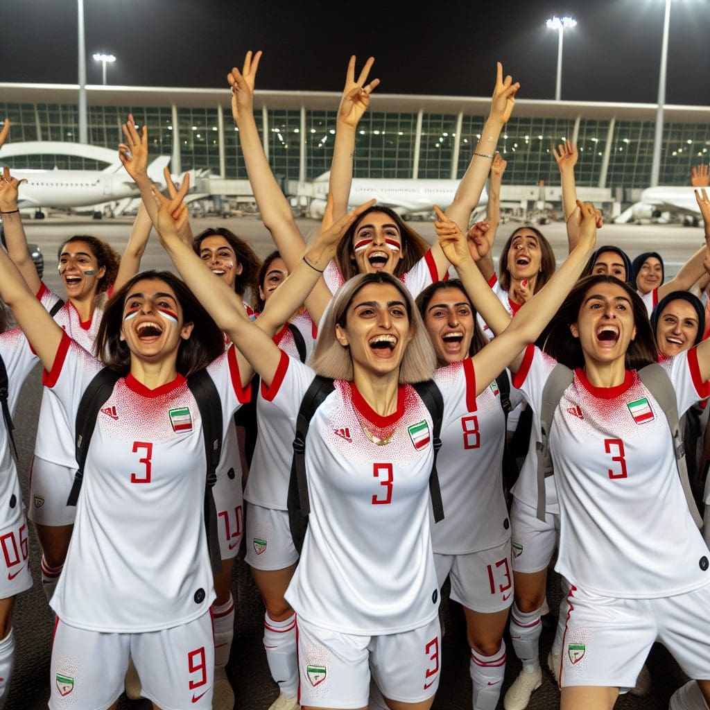 Iranian Women’s Soccer Team Returns to Iran Following Withdrawal of Asylum Requests