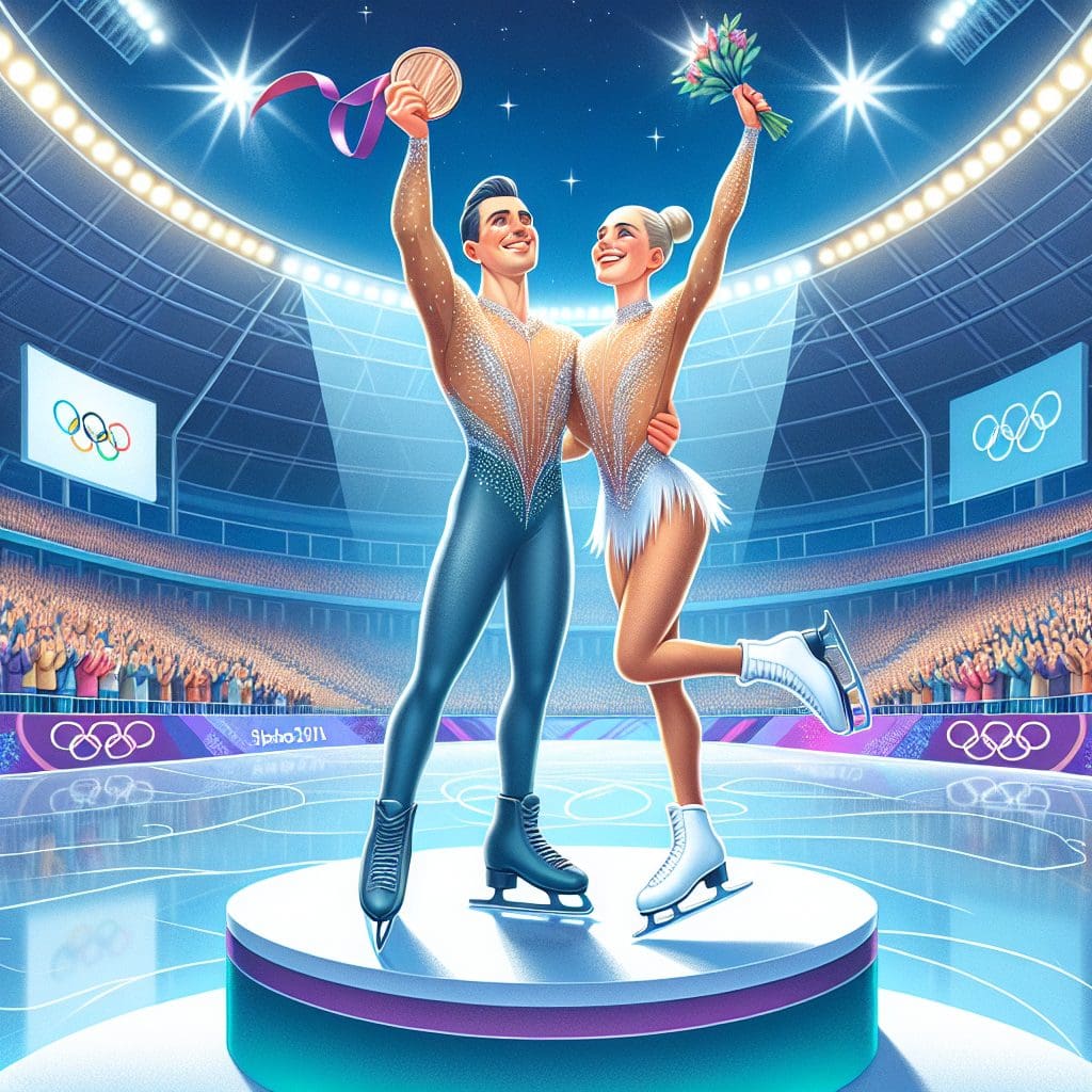 Radiant after winning Olympic bronze, ice dancers Gilles and Poirier strive to sustain their success at the World Championships.