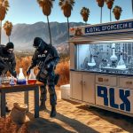 Bondi claims undocumented immigrants operated hidden methamphetamine facility confiscated in California.