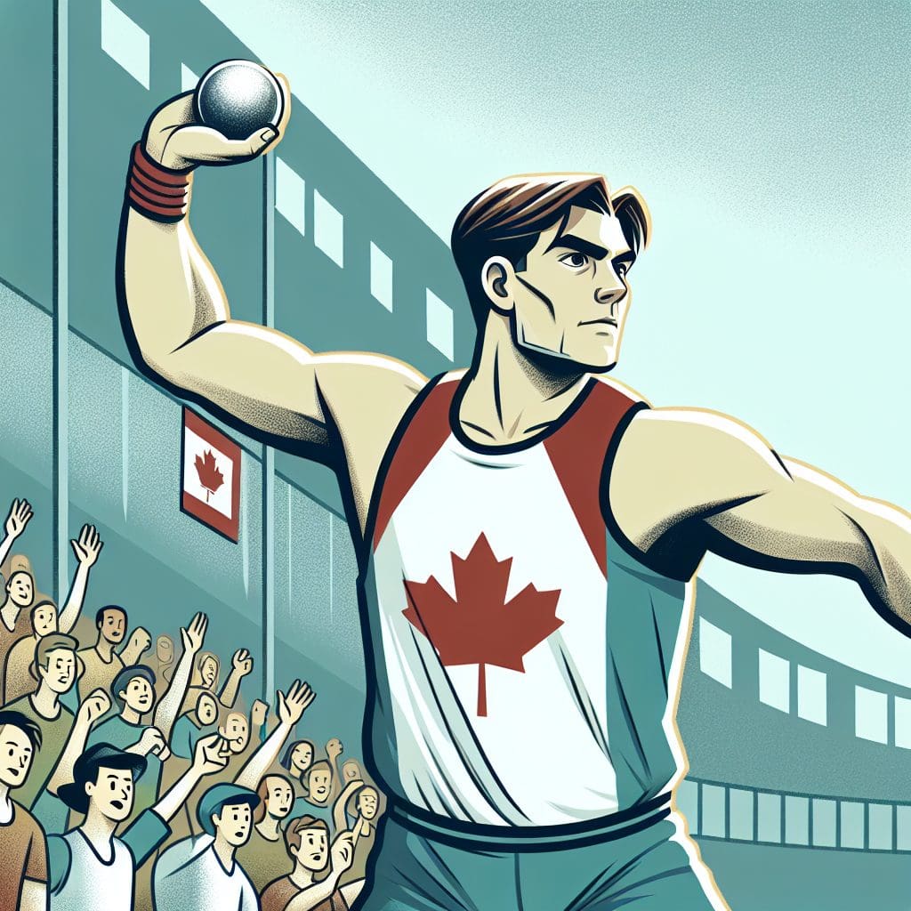 Canada’s Sarah Mitton secures silver medal in shot put at the World Indoor Championships.