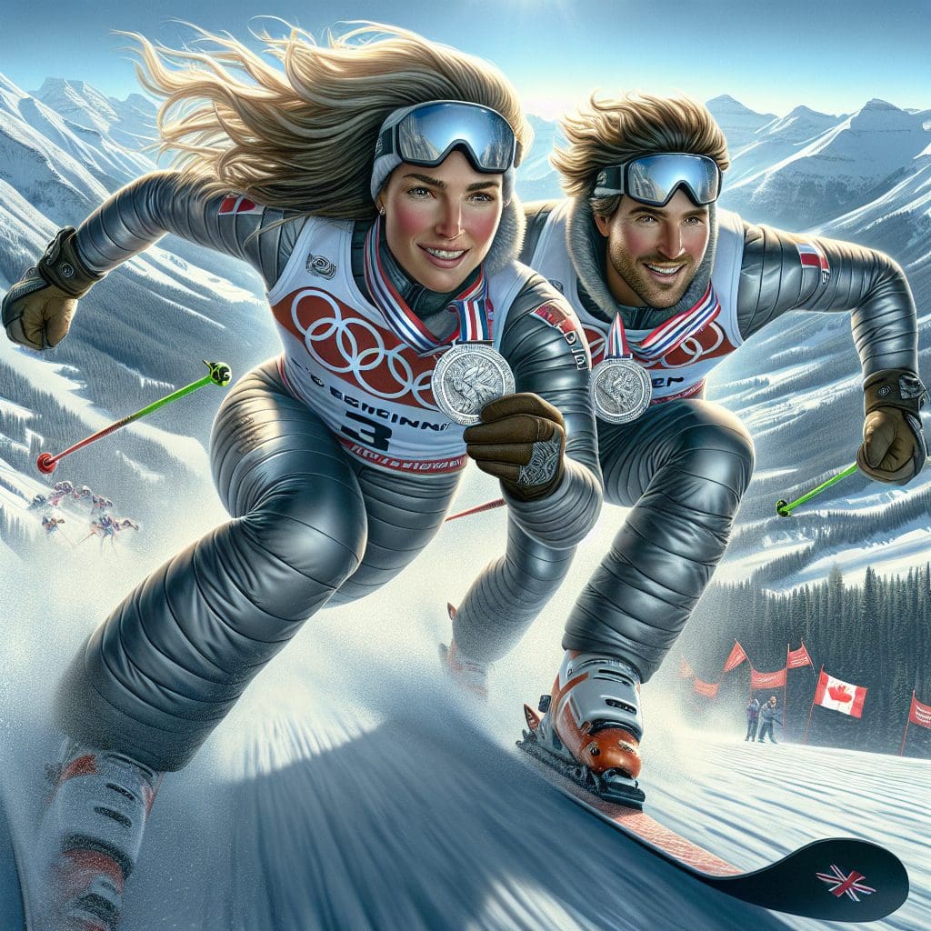 Canadian ski cross siblings Hannah and Jared Schmidt both secure silver medals at the World Cup on their home turf.