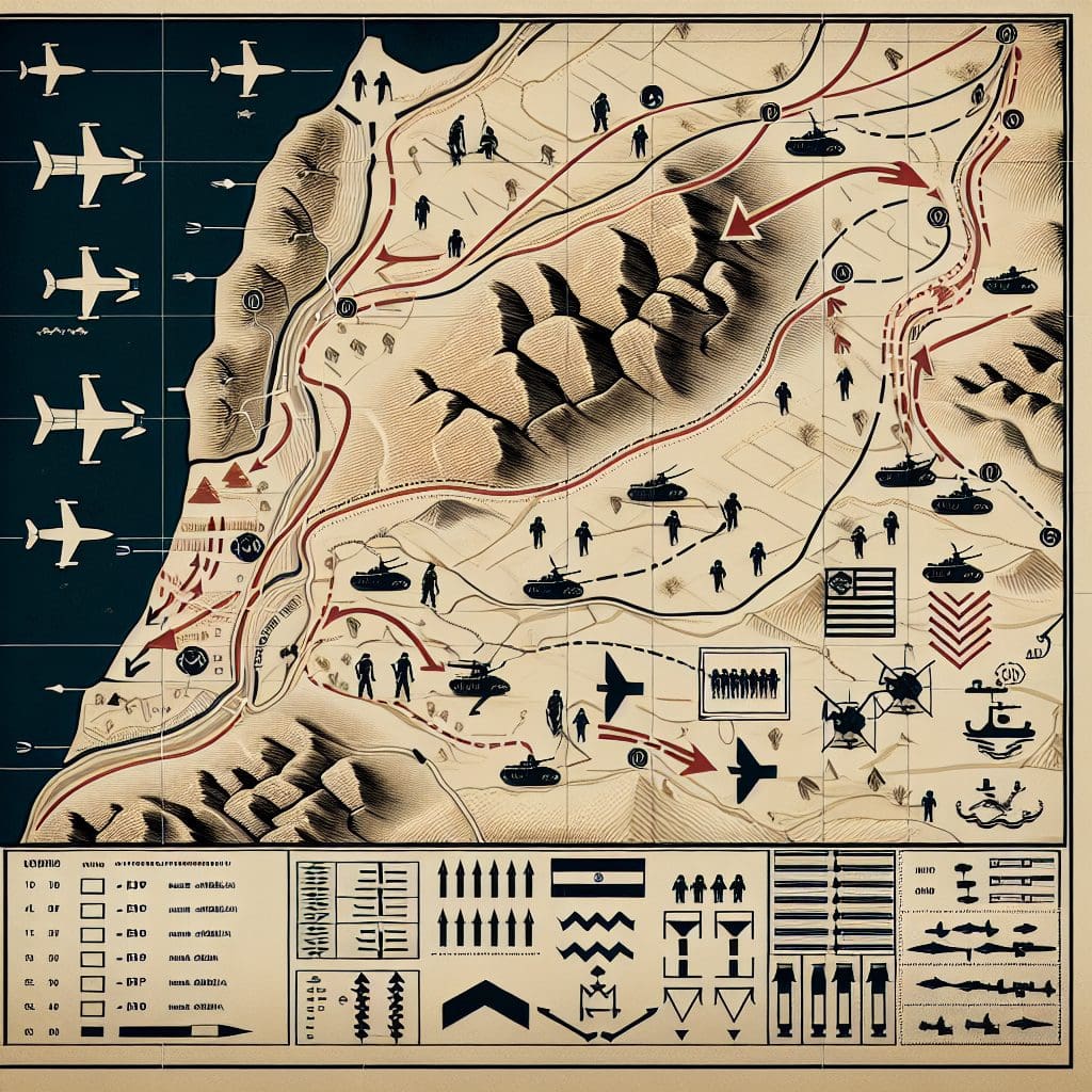 Israel’s defense chief announces military strategy to occupy a section of southern Lebanon.