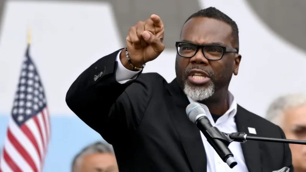 Chicago mayor questioned on immigration policies following alleged student murder by undocumented immigrant.