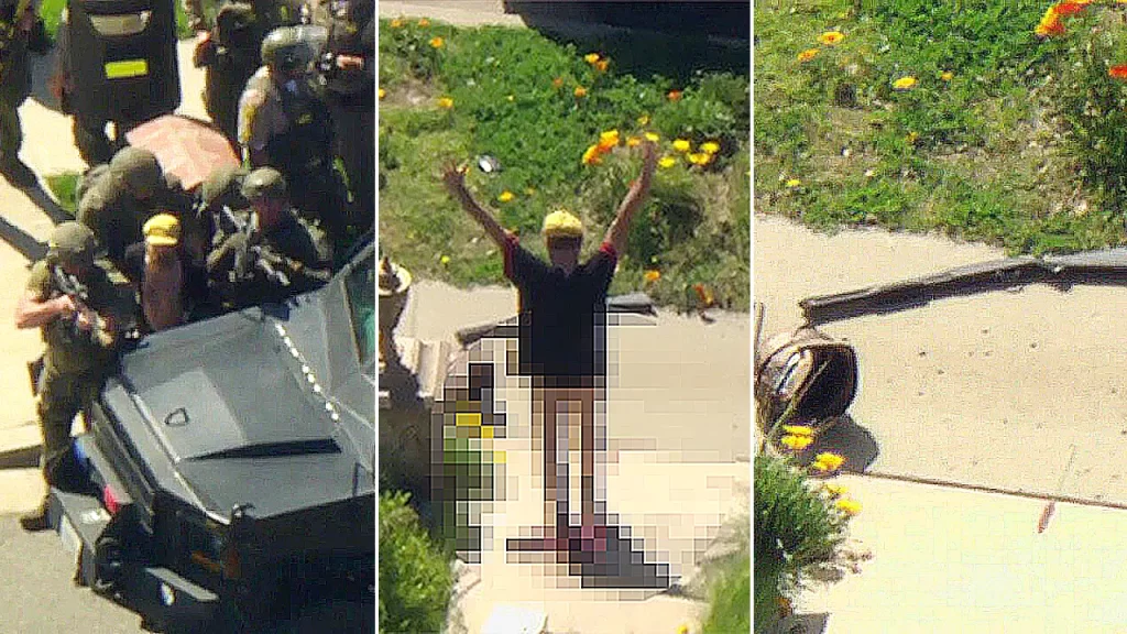 Armed Suspect in Santa Clarita Surrenders to SWAT Team Pantsless Following Standoff
